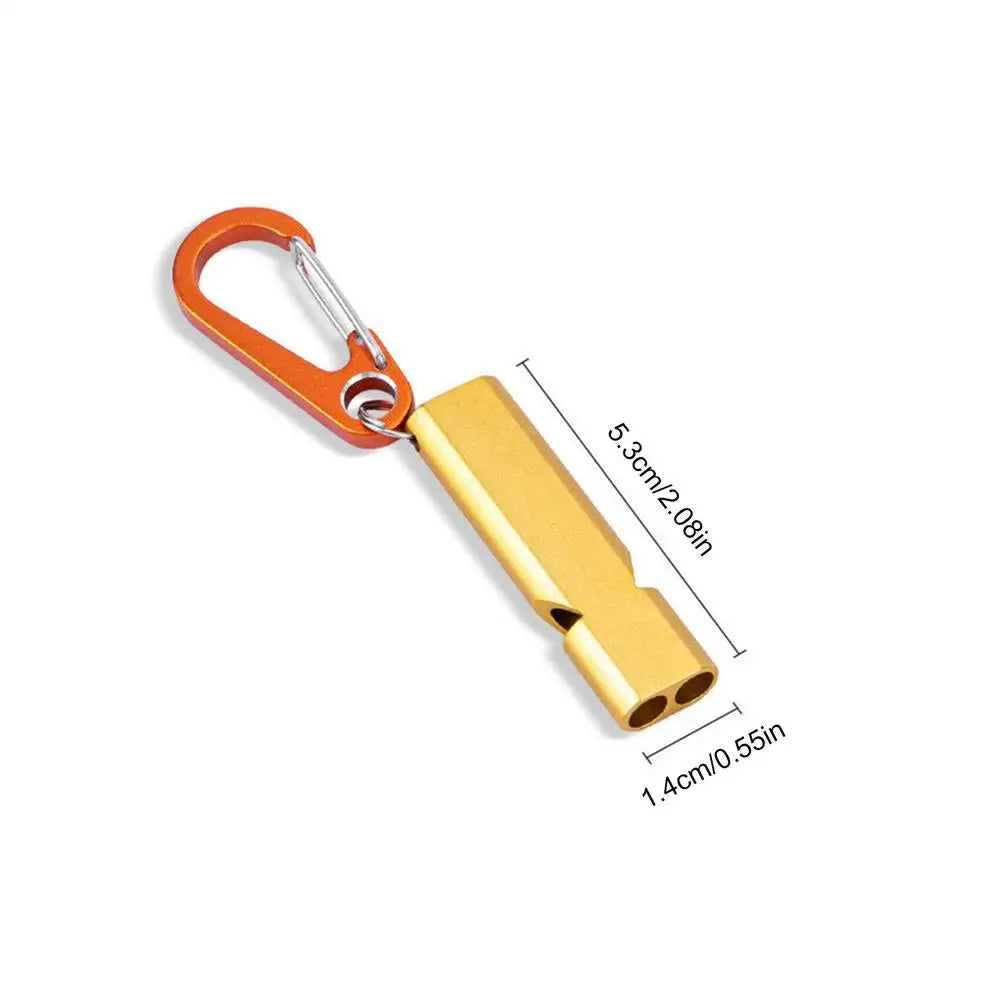 Silbato de Supervivencia de 120dB – Silbato de Seguridad Portátil para Camping, Senderismo y Pesca - Survivalia