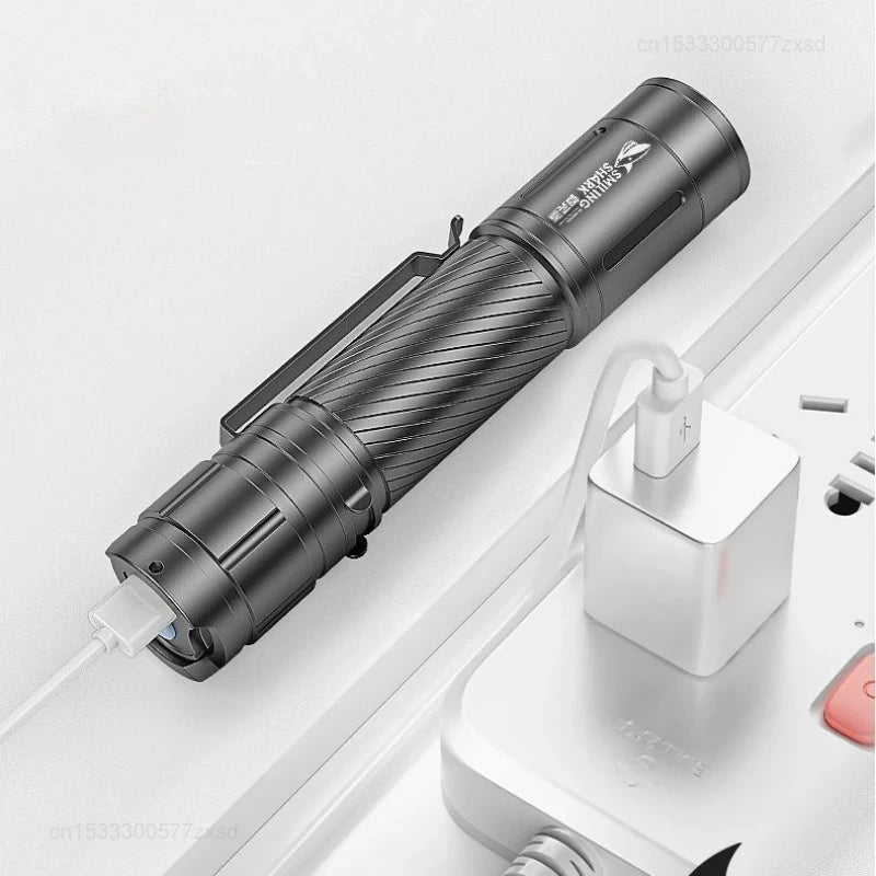 Linterna Xiaomi LED Recargable – Luz Ultra Potente, Largo Alcance, Portátil y Mini para Hogar, Exterior y Emergencias - Survivalia