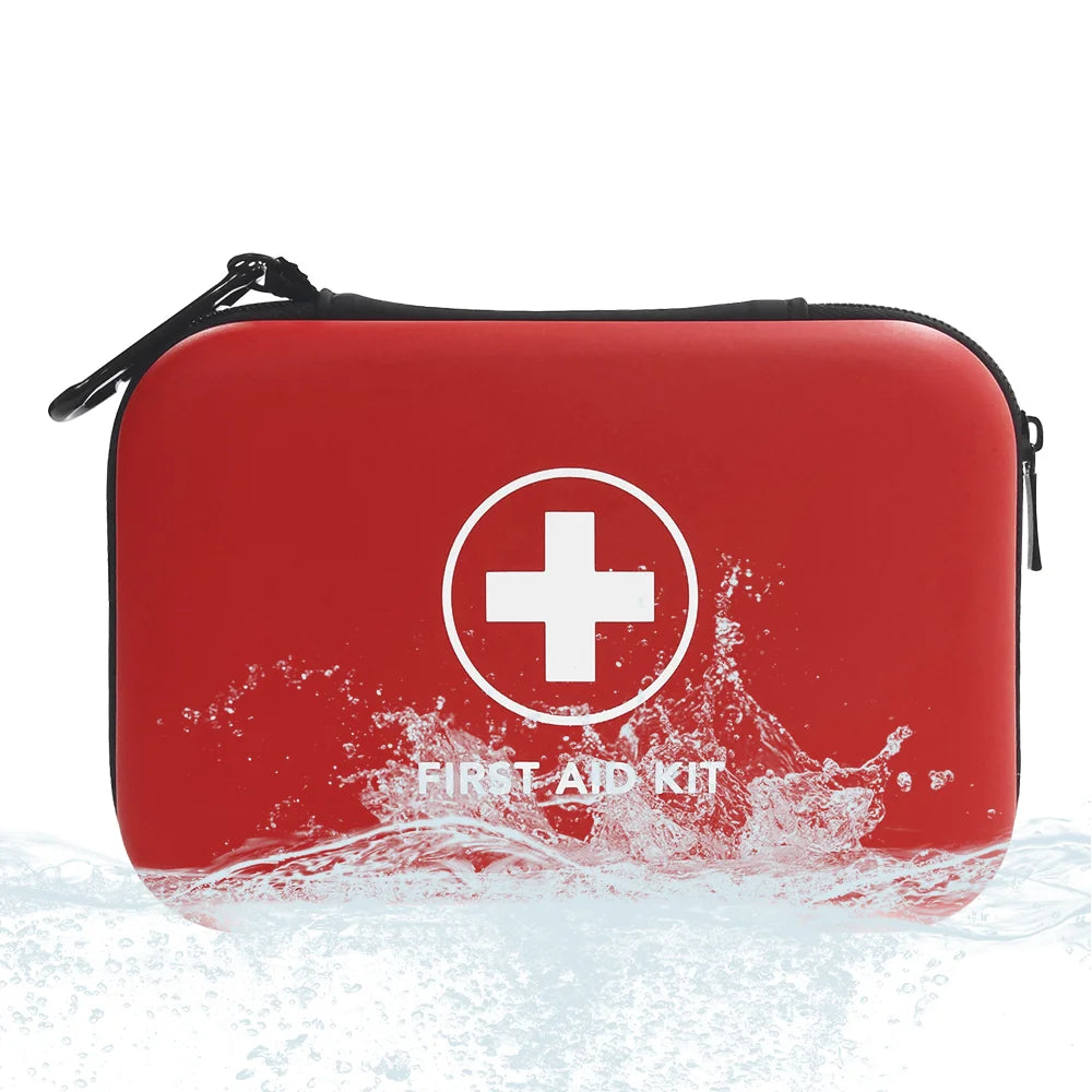 Botiquín de Primeros Auxilios Portátil 90 Piezas – Kit Médico de Emergencia para Hogar, Viajes, Camping y Supervivencia - Survivalia