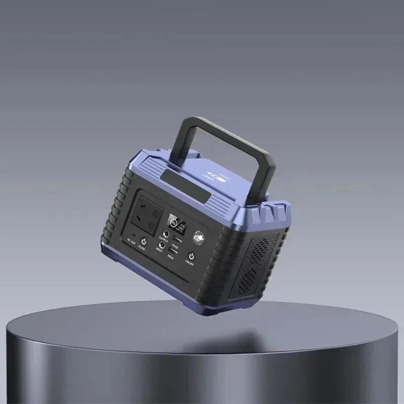 Estación de Energía Portátil 300W 64.000mAh – Batería de Litio Ternaria, 220V, Almacenamiento de Energía Multifunción para Camping, RV y Exterior - Survivalia