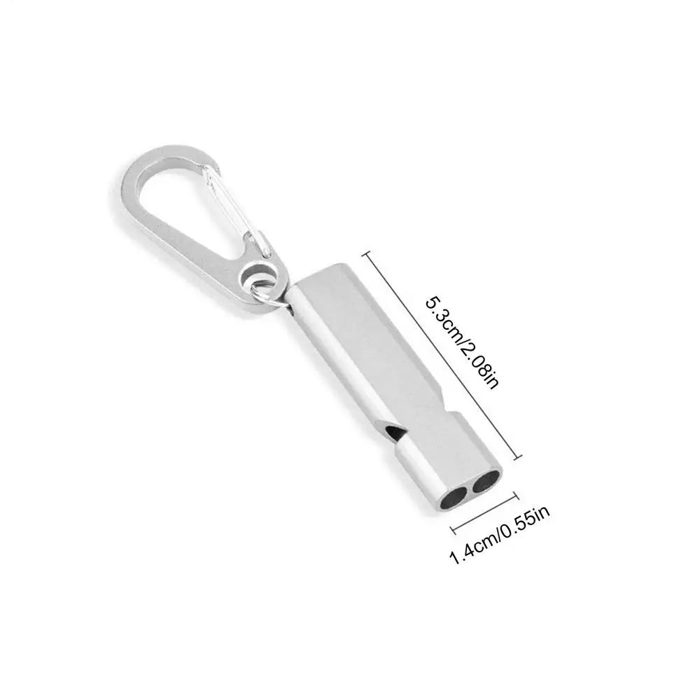 Silbato de Supervivencia de 120dB – Silbato de Seguridad Portátil para Camping, Senderismo y Pesca - Survivalia