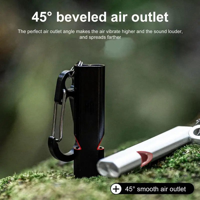 Silbato de Supervivencia de 120dB – Silbato de Seguridad Portátil para Camping, Senderismo y Pesca - Survivalia