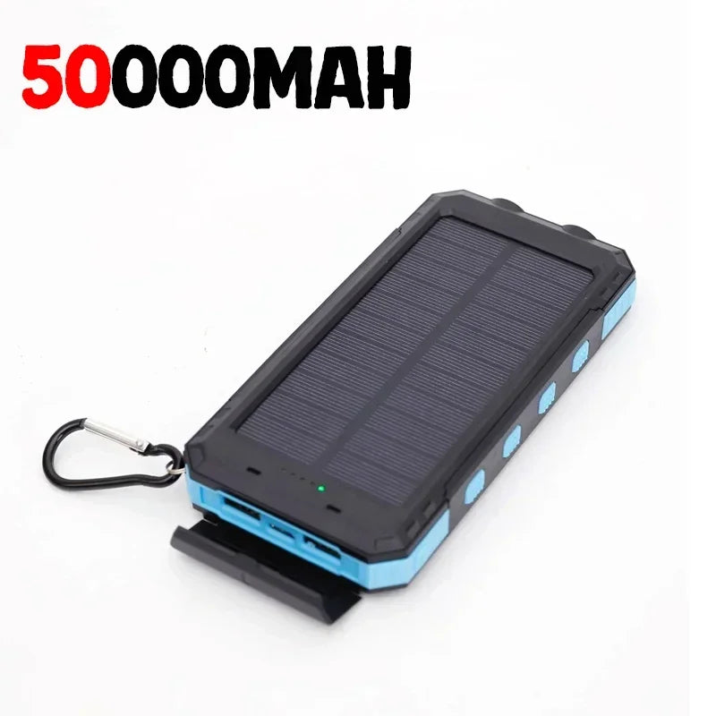 Xiaomi Power Bank solar 200000mAh 120W – Cargador portátil de alta capacidad y carga rápida para camping, senderismo, emergencias y dispositivos móviles